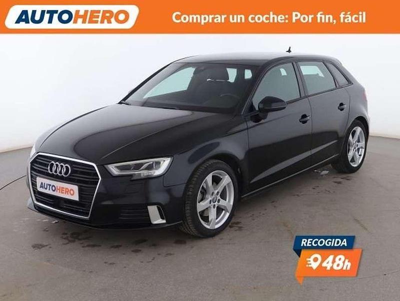 Negro Usado 2017 Audi A3 Sportback Utilitario | 17.142 € (Precio justo) - Imagen 1/3