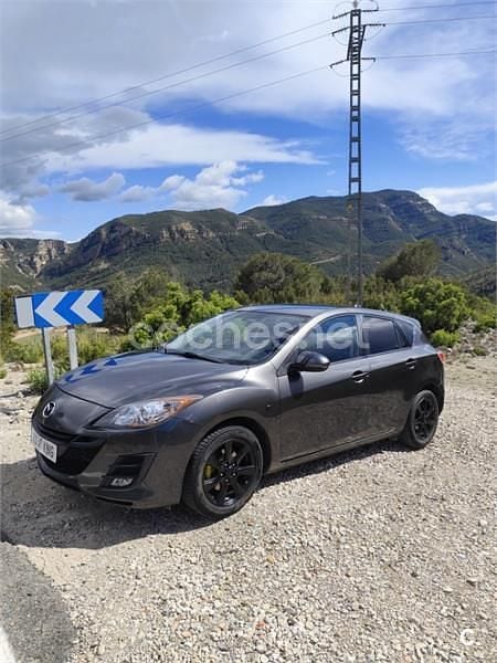 Usado Mazda 3 Active 115 CV (84 kW) 2012 Verde Berlina