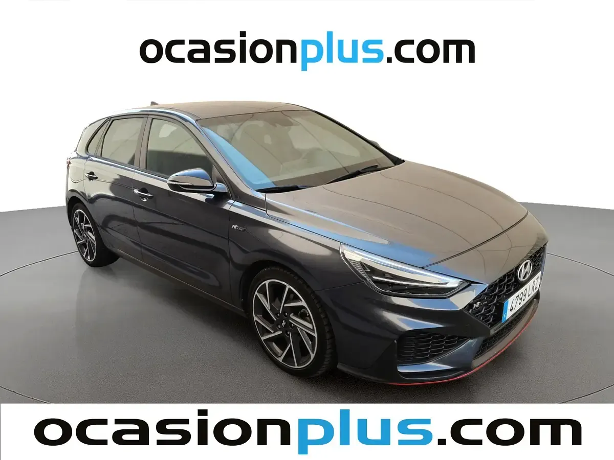 Usado Hyundai i30 N Line 160 CV (117 kW) 2021 Gris Utilitario
