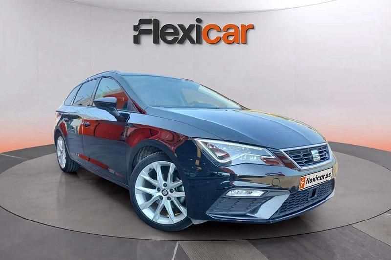 Negro Usado 2019 Seat Leon ST FR Familiar | 16.390 € (Un poco caro) - Imagen 1/4