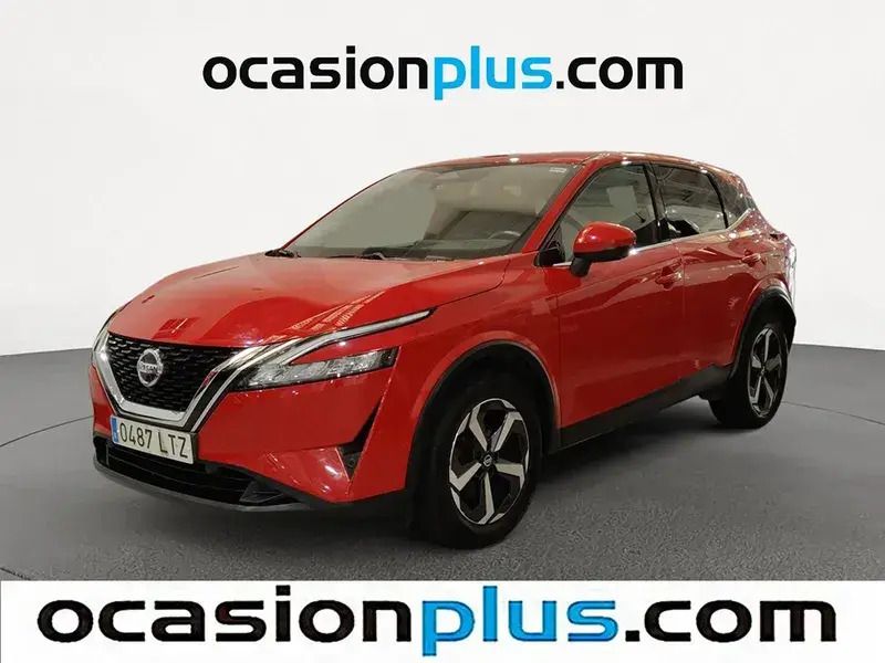 Rojo Usado 2021 Nissan Qashqai N-Connecta SUV | 20.446 € (Buen precio) - Imagen 1/4