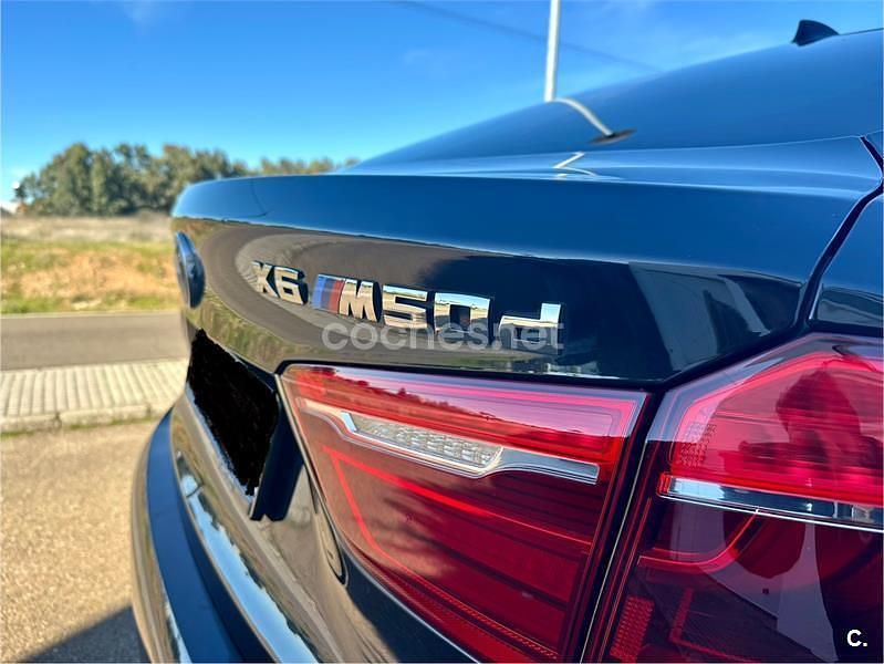 Usado BMW X6 M50 381 CV (280 kW) 2019 Negro SUV