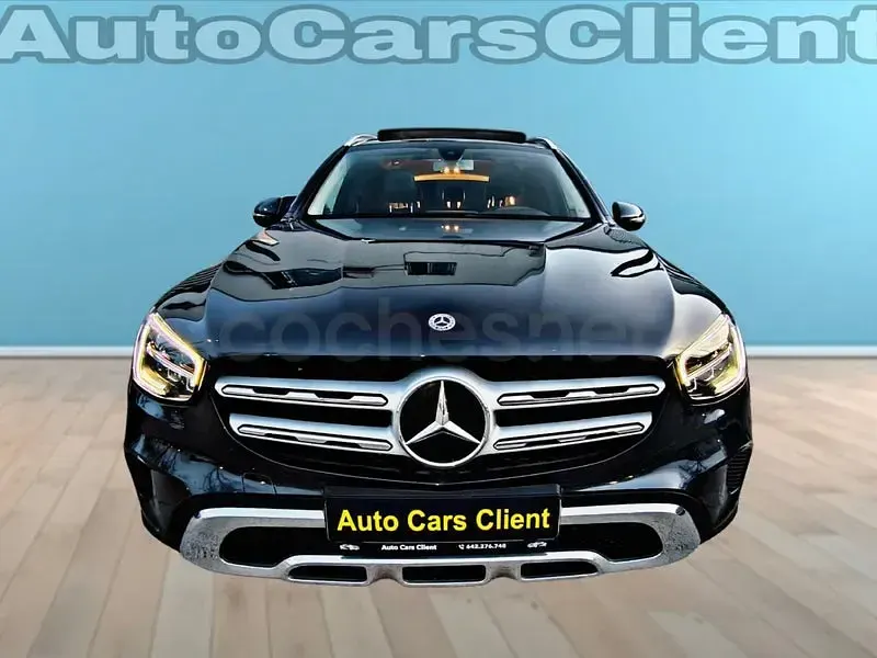Usado Mercedes GLC300e 320 CV (235 kW) 2020 Azul SUV