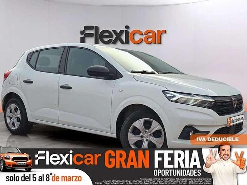 Usado Dacia Sandero Essentiel 91 CV (66 kW) 2021 Blanco Utilitario