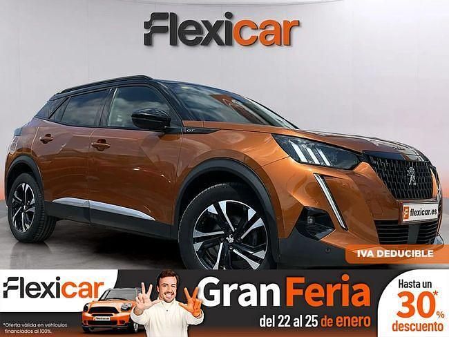 Usado Peugeot 2008 GT-line 130 CV (95 kW) 2020 Naranja SUV