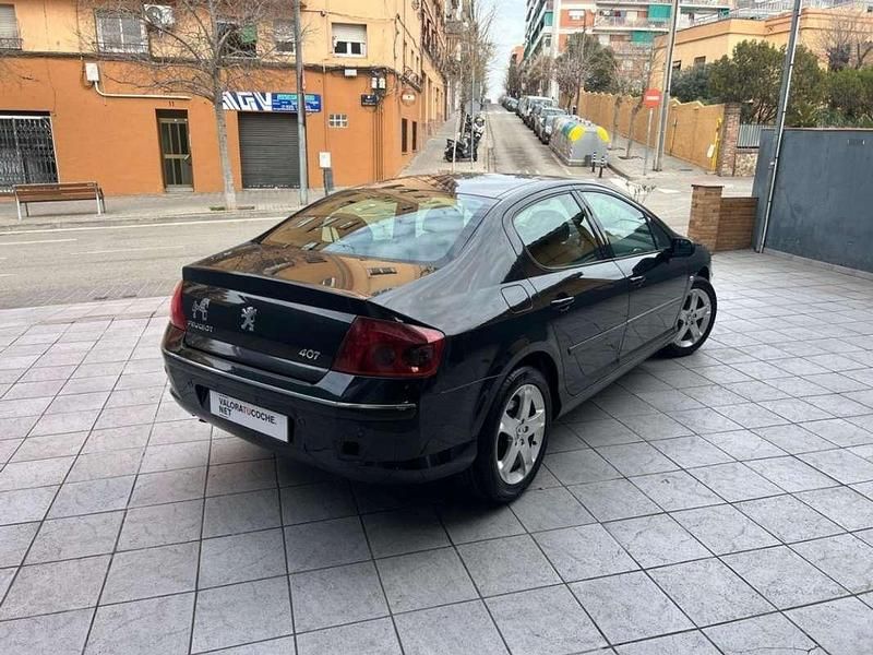 Usado Peugeot 407 Sport 136 CV (100 kW) 2007 Negro Berlina