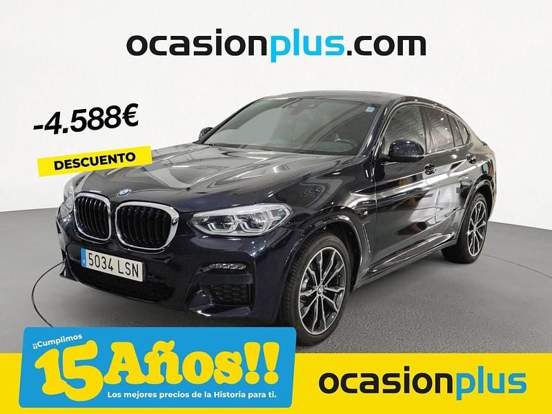 Negro Usado 2021 BMW X4 SUV | 34.190 € (Buen precio) - Imagen 1/4