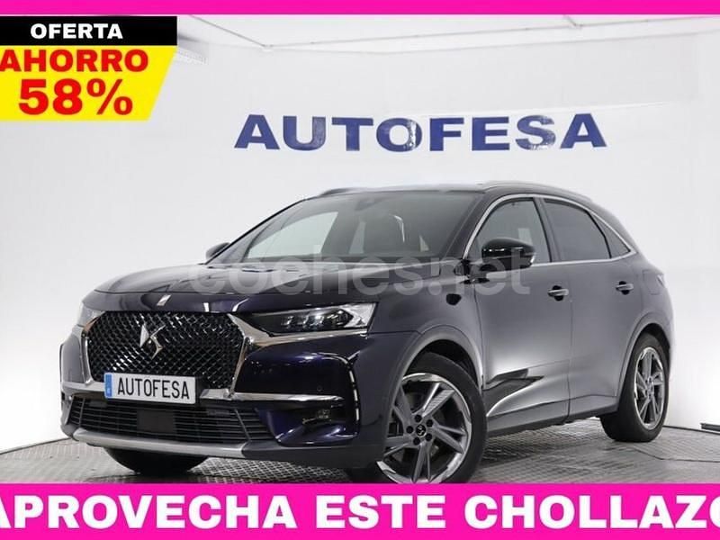 Azul Usado 2021 DS Automobiles DS7 Crossback Grand Chic SUV | 23.650 € (Precio justo) - Imagen 1/4