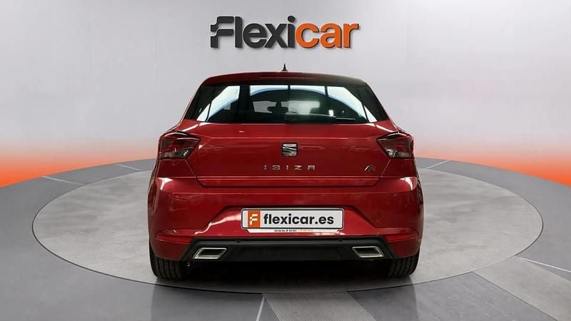 Usado Seat Ibiza FR 116 CV (85 kW) 2018 Rojo Utilitario