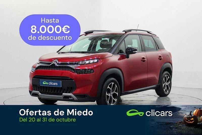 Rojo Usado 2024 Citroën C3 Aircross PureTech SUV | 14.490 € (Precio justo) - Imagen 1/4