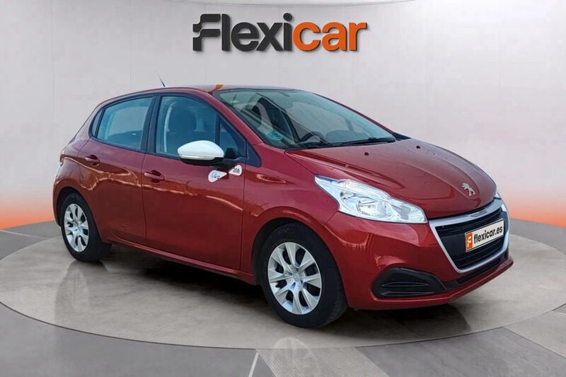 Rojo Usado 2018 Peugeot 208 Utilitario | 7990 € (Buen precio) - Imagen 1/4