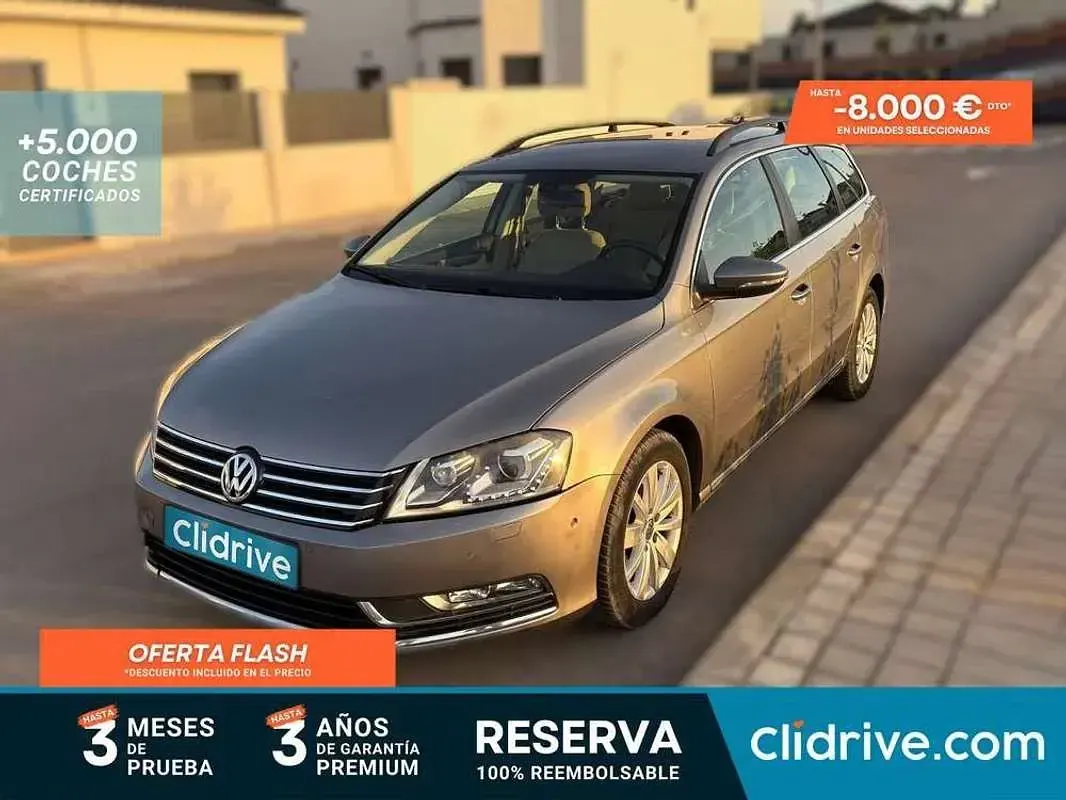 Usado VW Passat Edition 140 CV (102 kW) 2012 Beige Familiar