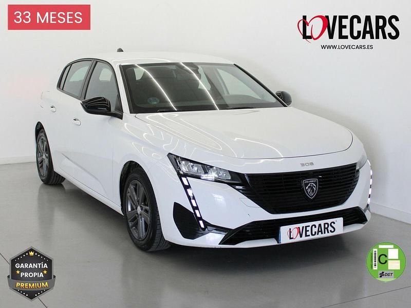 Blanco Usado 2023 Peugeot 308 Active Berlina | 18.700 € (Precio justo) - Imagen 1/3