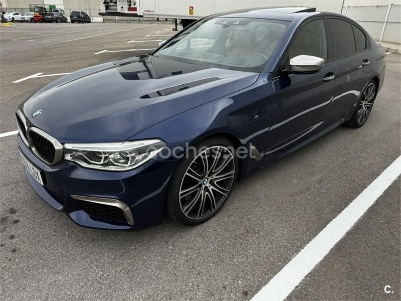 Azul Usado 2017 BMW M550 M Sport Berlina | 45.900 € - Imagen 1/4