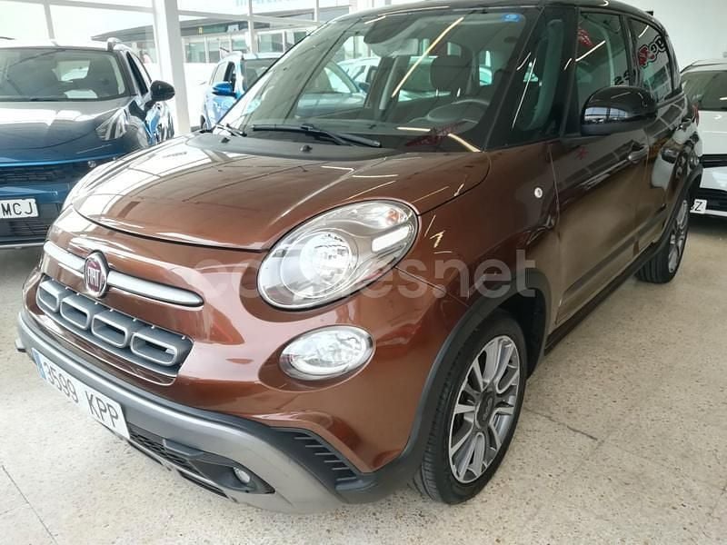 Usado Fiat 500L Cross 105 CV (77 kW) 2018 Marrón Monovolumen