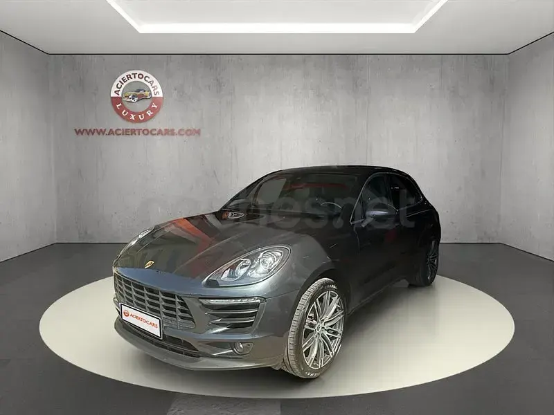 Usado Porsche Macan S 340 CV (250 kW) 2016 Gris / plata SUV