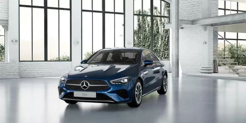 Azul Nuevo 2025 Mercedes CLA200 Berlina | 40.800 € - Imagen 1/4