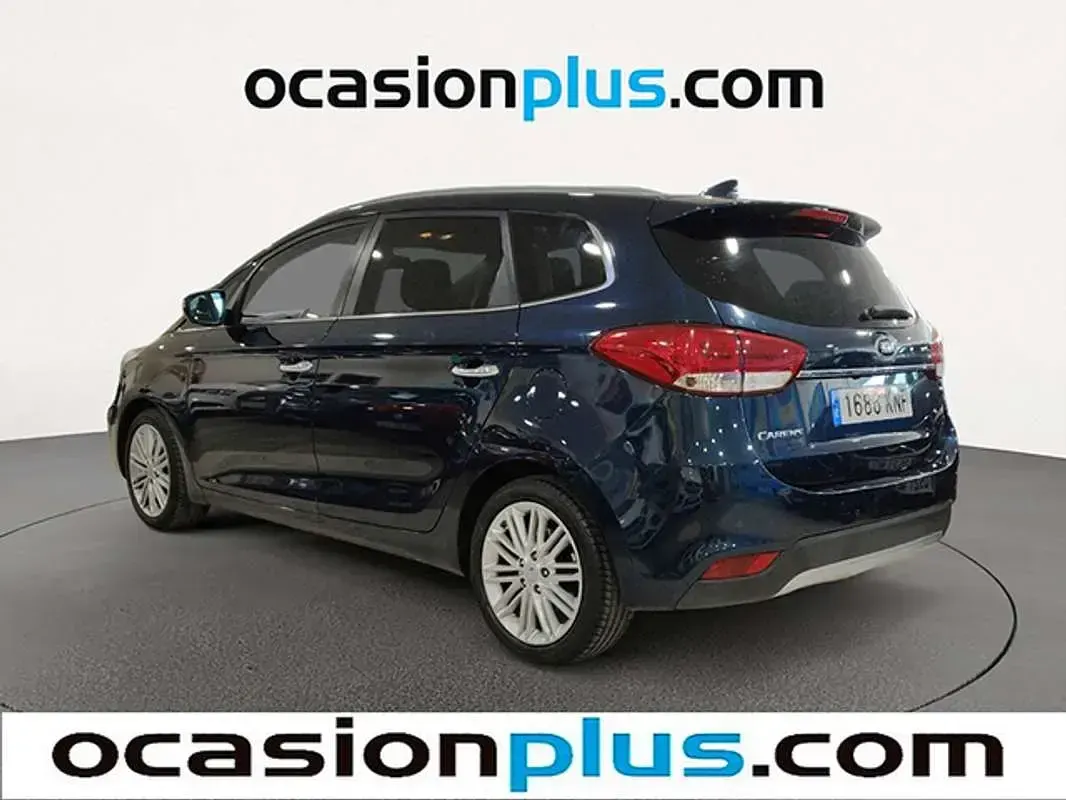 Usado Kia Carens 136 CV (100 kW) 2018 Azul Monovolumen