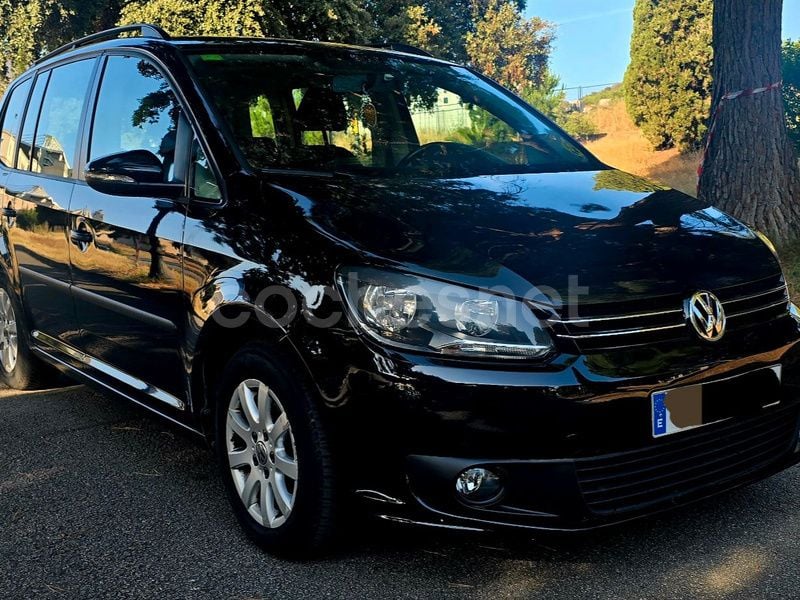 Negro Usado 2014 VW Touran Business Monovolumen | 10.495 € (Buen precio) - Imagen 1/4