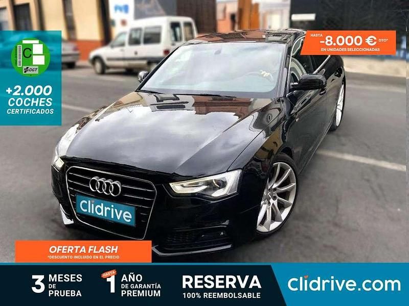Negro Usado 2016 Audi A5 Sportback Premium Berlina | 17.290 € (Precio justo) - Imagen 1/3