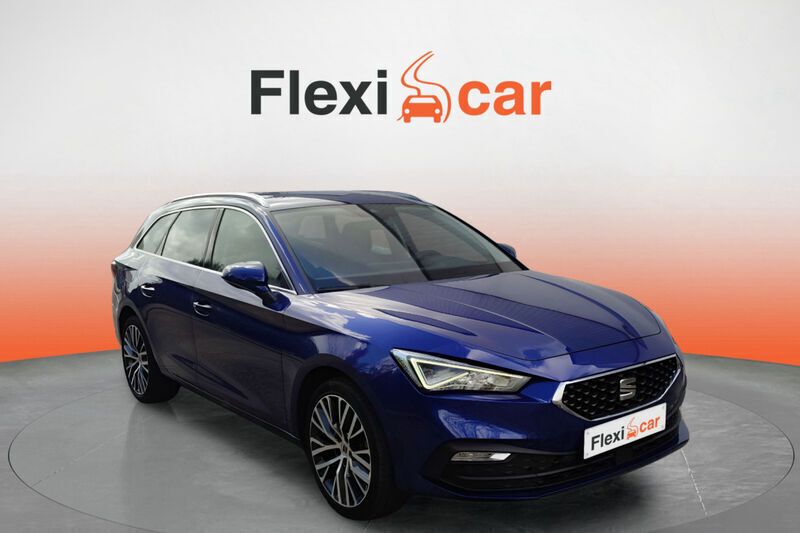 Azul Usado 2020 Seat Leon Familiar | 16.590 € (Precio justo) - Imagen 1/4