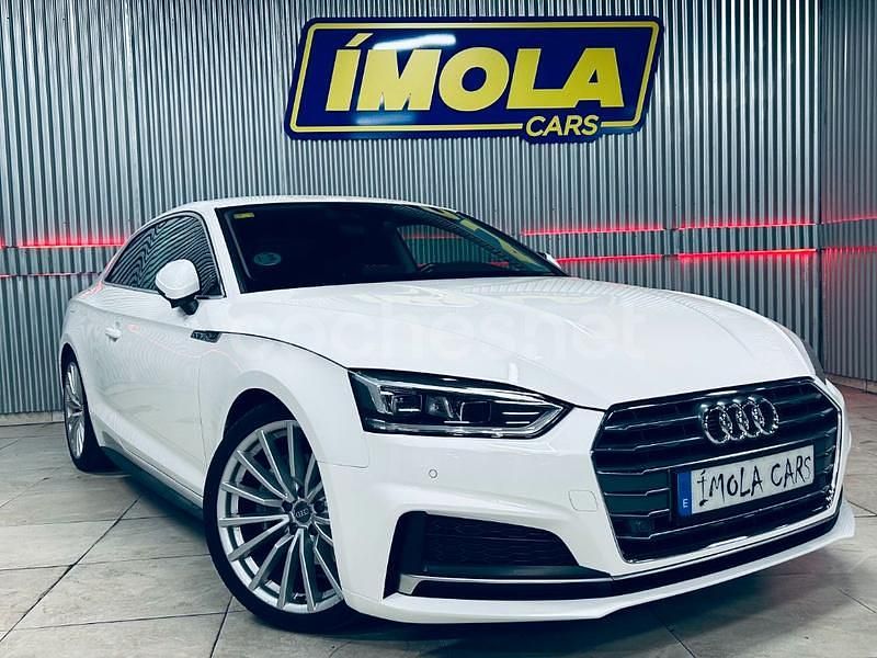 Blanco Usado 2017 Audi A5 S-Line Coupe | 26.999 € (Caro) - Imagen 1/4