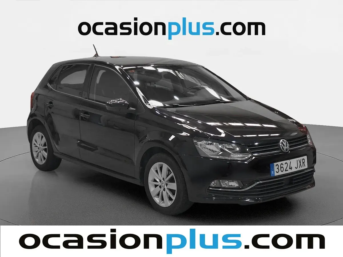 Usado VW Polo Sportline 90 CV (66 kW) 2017 Negro Utilitario