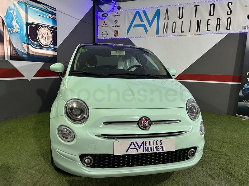 Usado Fiat 500 Pop 69 CV (50 kW) 2018 Azul Berlina