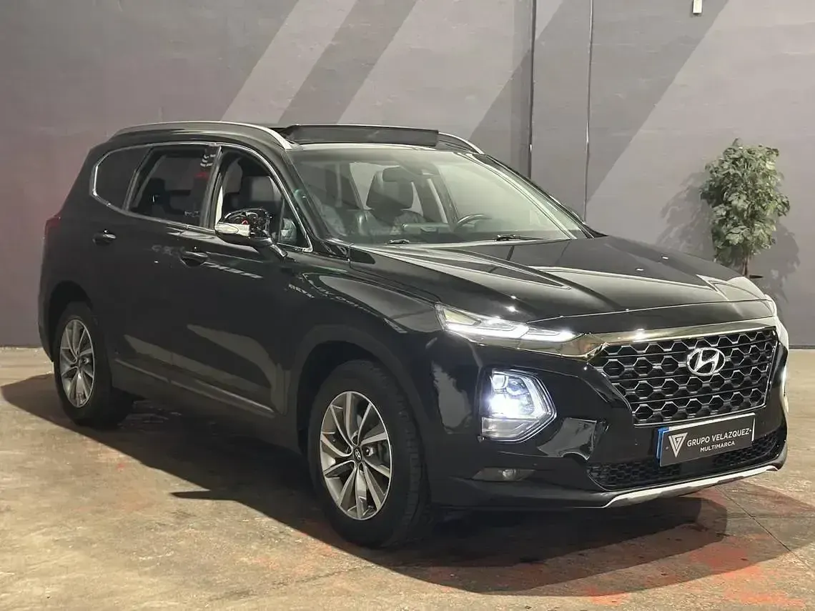 Usado Hyundai Santa Fe 200 HP (147 kW) 2020 Preto SUV