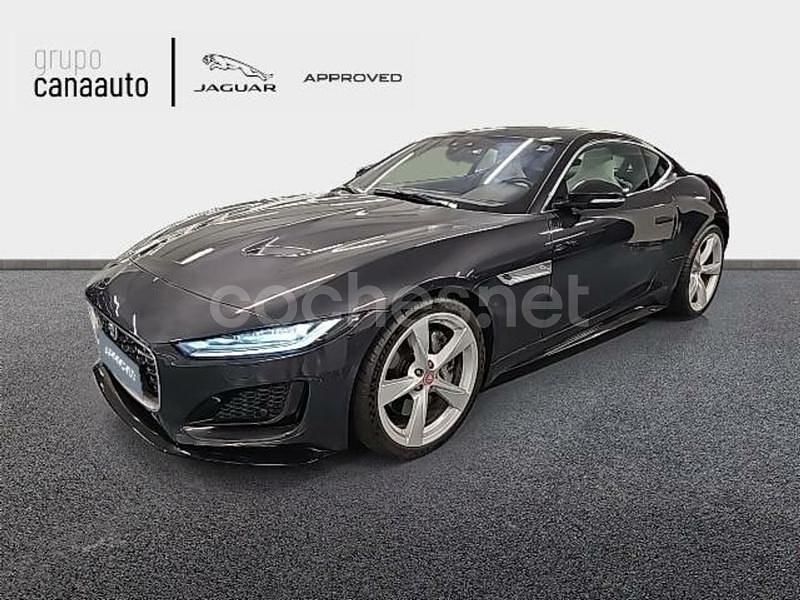 Gris / plata Usado 2021 Jaguar F-Type R-Dynamic Coupe | 58.900 € (Caro) - Imagen 1/4