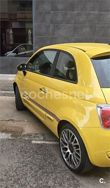 Usado Fiat 500 Sport 69 CV (50 kW) 2008 Amarillo Berlina