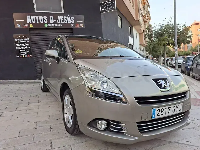 Usado Peugeot 5008 110 CV (80 kW) 2010 Beige Monovolumen