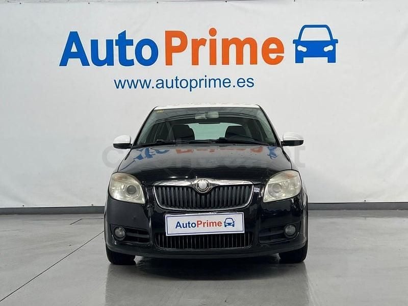 Usado Skoda Fabia 60 CV (44 kW) 2007 Negro Berlina