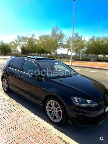 Usado VW Golf VII GTD 184 CV (135 kW) 2016 Negro Berlina