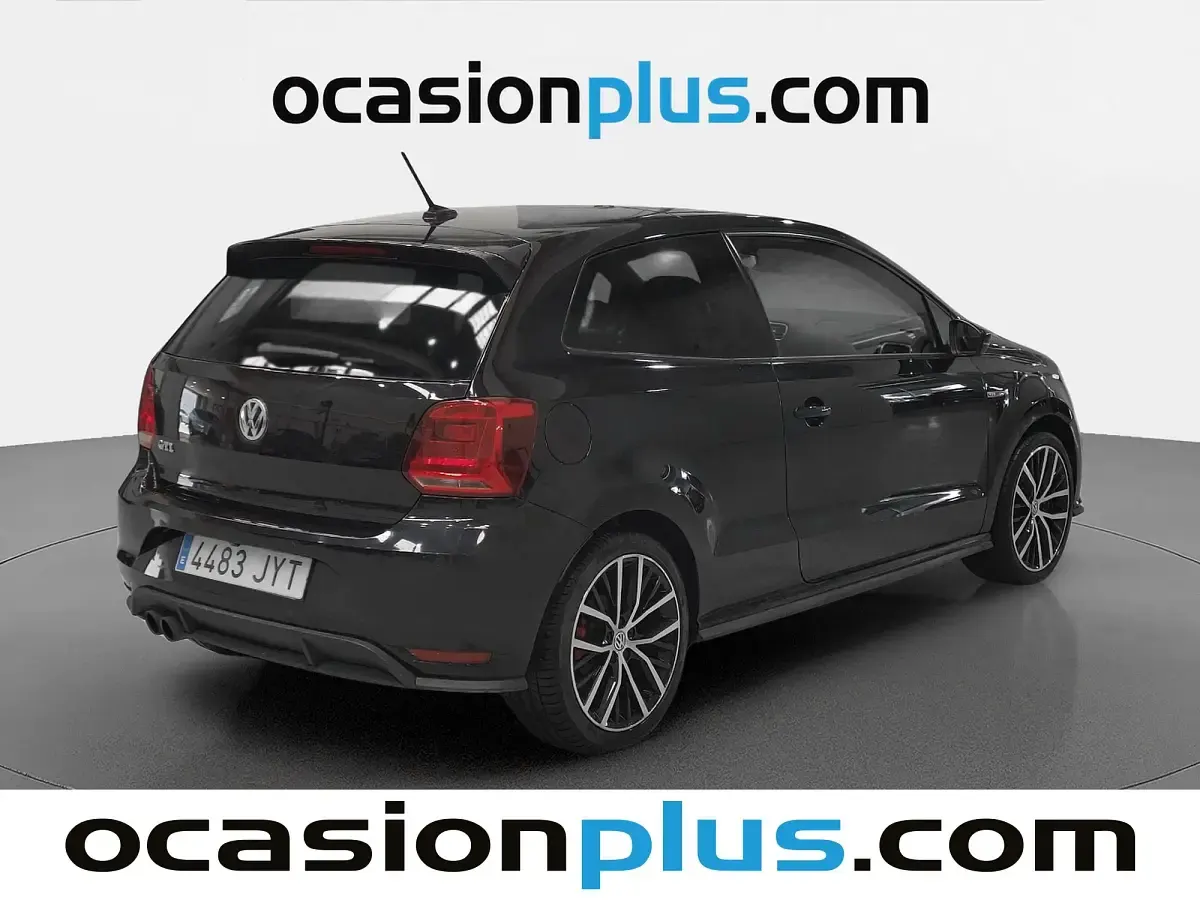 Usado VW Polo GTI 192 CV (141 kW) 2017 Negro Utilitario
