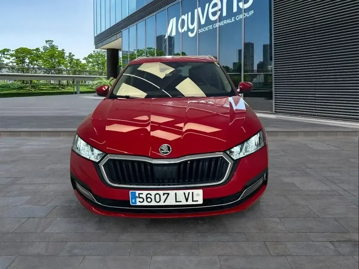 Brugt Skoda Octavia Style 150 HK (110 kW) 2021 Rød Stationcar
