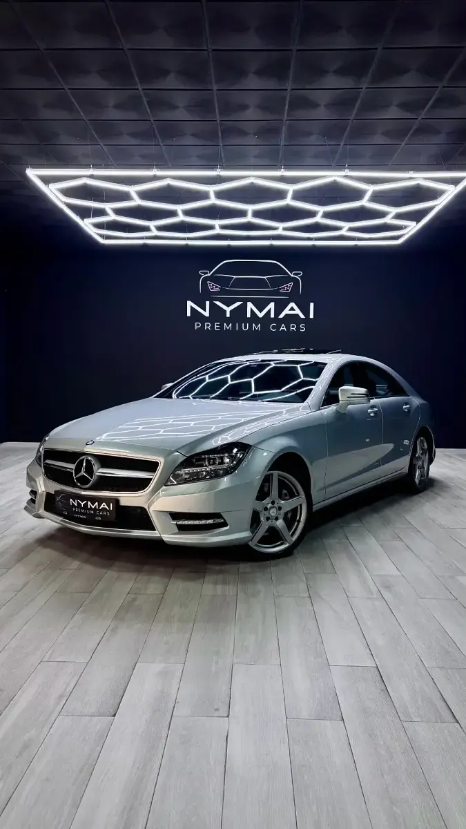 Usado Mercedes CLS350 265 CV (194 kW) 2013 Gris / plata Berlina