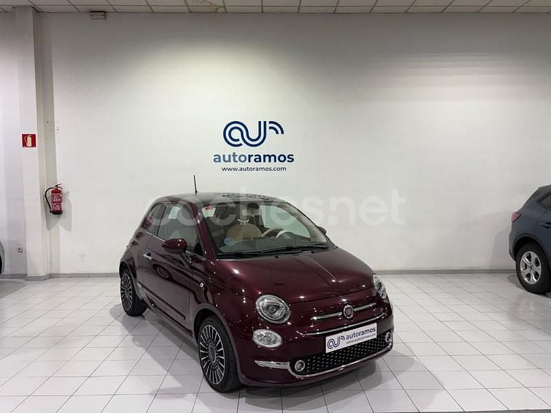 Granate Usado 2017 Fiat 500 S Berlina | 8980 € (Buen precio) - Imagen 1/4