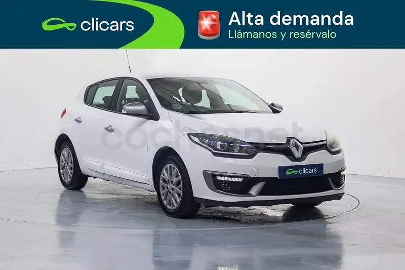 Usado Renault Mégane III GT 110 CV (80 kW) 2014 Blanco Berlina
