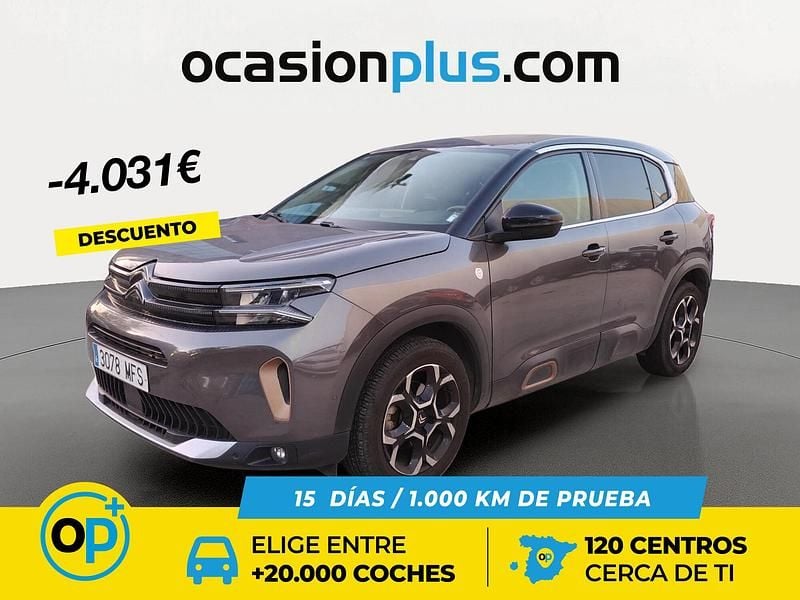 Usado Citroën C5 Aircross PureTech 131 CV (96 kW) 2023 Gris / plata SUV