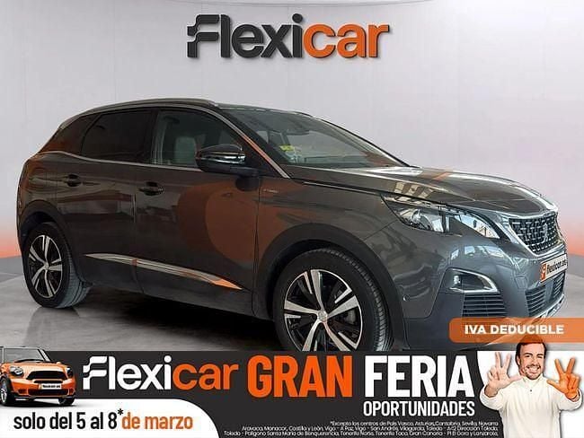 Usado Peugeot 3008 GT-line 130 CV (95 kW) 2018 Gris SUV