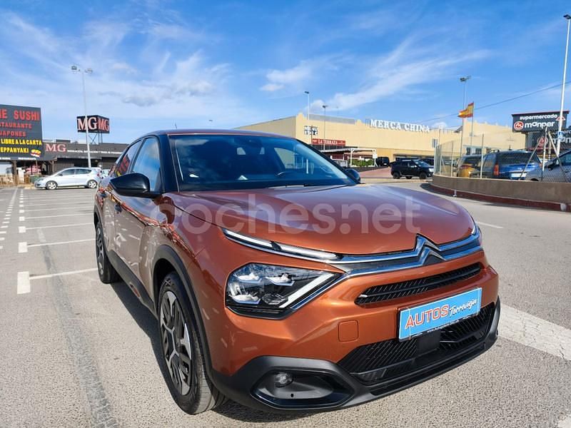 Usado Citroën C4 Feel 130 CV (95 kW) 2021 Naranja Berlina