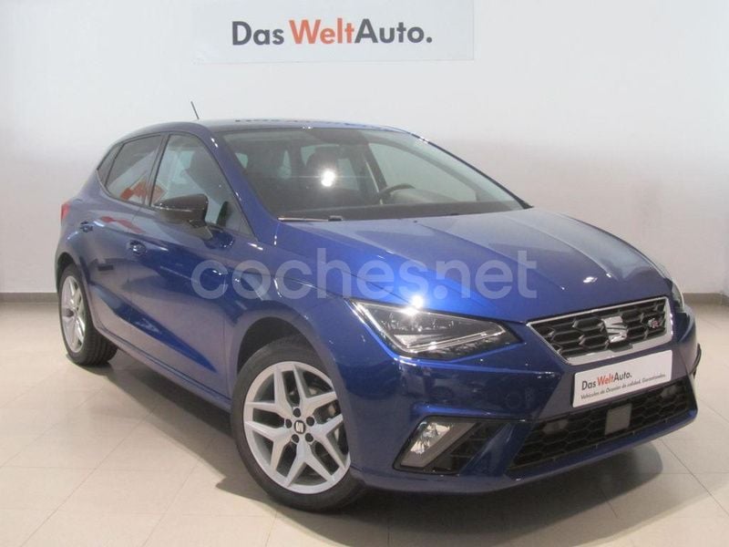 Azul Usado 2020 Seat Ibiza FR Berlina | 13.490 € (Precio justo) - Imagen 1/4