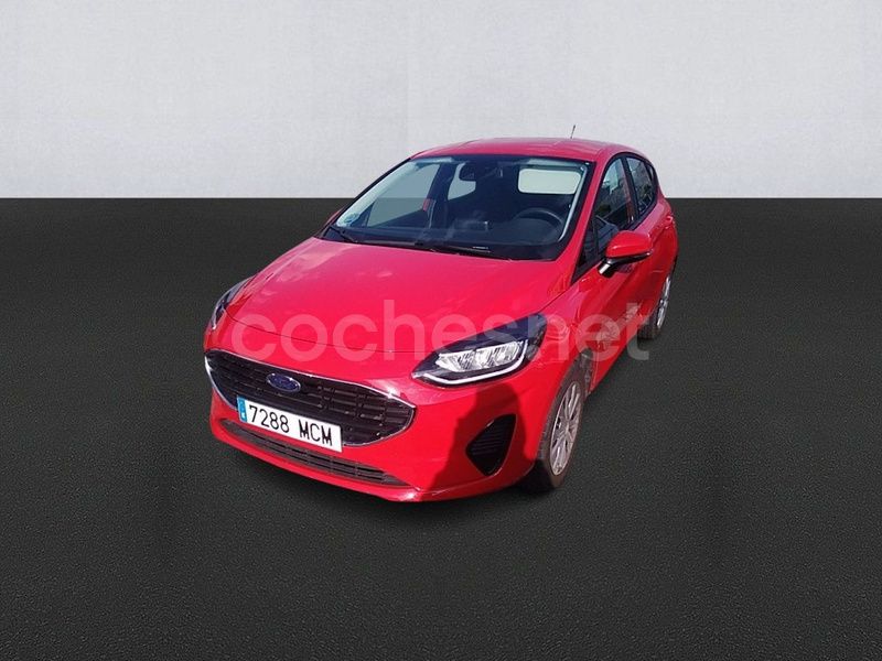 Rojo Usado 2022 Ford Fiesta Trend Utilitario | 14.200 € (Precio justo) - Imagen 1/4