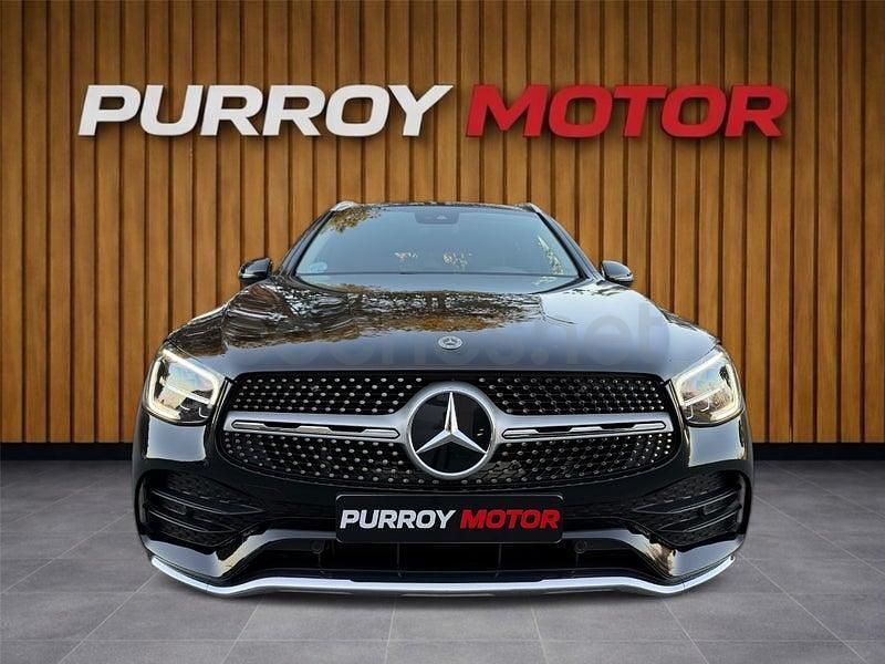 Usado Mercedes GLC220 194 CV (142 kW) 2022 Negro SUV