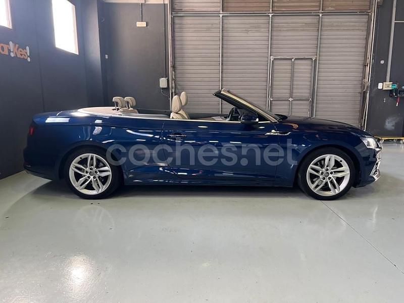 Usado Audi A5 Cabriolet 190 CV (139 kW) 2018 Azul Descapotable