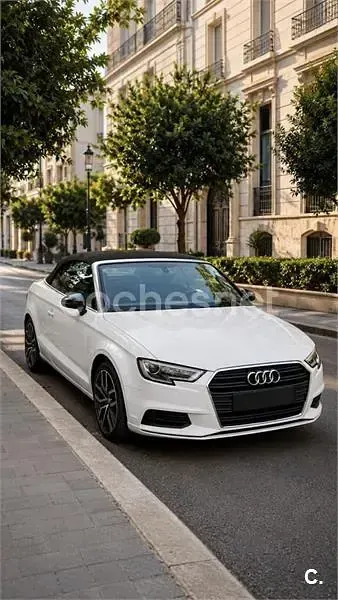 Usado Audi A3 Cabriolet Sport 150 CV (110 kW) 2018 Blanco Descapotable
