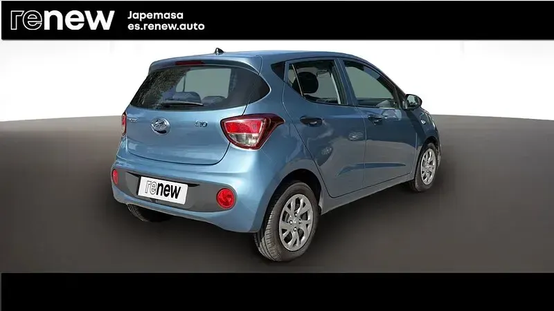 Usado Hyundai i10 66 CV (48 kW) 2018 Azul Utilitario