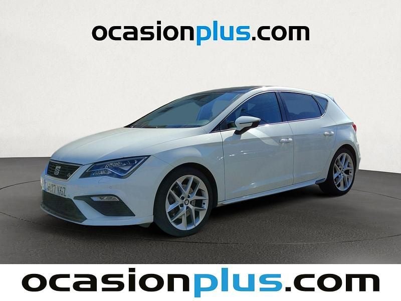 Blanco Usado 2018 Seat Leon FR Utilitario | 15.446 € (Precio justo) - Imagen 1/4