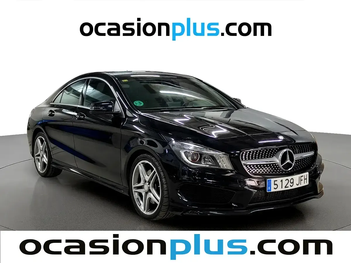 Usado Mercedes CLA250 211 CV (155 kW) 2015 Negro Coupe